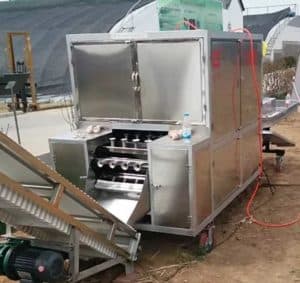Automatic Garlic Tail Concave Cutting Machine Automatic Garlic Tail Concave Cutting Machine