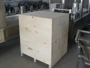 Automatic-Garlic-Clove-Peeling-Machine-Plywood-Package-Delivery