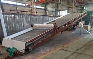 Dehydrated Garlic Slice Cooling Machine with Spread Out Function Dehydrated Garlic Slice Cooling Machine with Spread Out Function