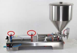 Semi-Automatic Garlic Paste Filling Machine