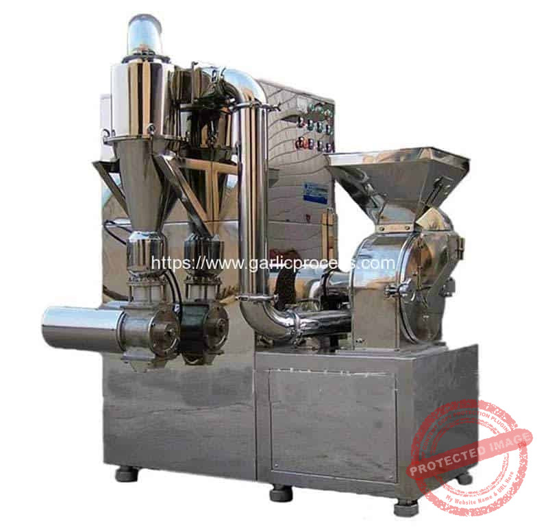 Continuous Integrated Garlic Powder Grinder Machine | Garlic Peeling ...