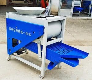 Integrated Garlic Seeds Splitting and Size Grading Machine Integrated Garlic Seeds Splitting and Size Grading Machine